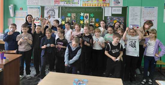 В Романовском районе ко Дню космонавтики провели развлекательное мероприятие «Поехали!»