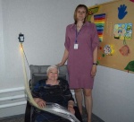 В сенсорной комнате прошло занятие с получателями соцуслуг