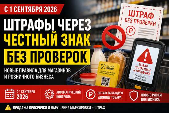 О новом порядке автоматической фиксации нарушений: «автоштрафы» по данным системы «Честный знак»