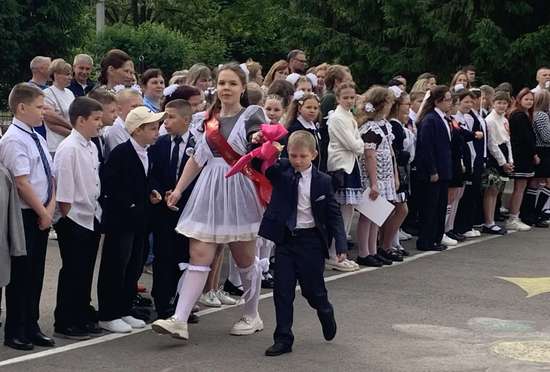 Последний звонок для выпускников.