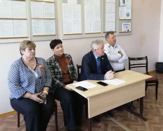 Встреча со старшеклассниками.