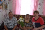 1 июля отметила свой 101 день рождения   жительница села Большой Карай, ветеран Великой Отечественной войны, труженик тыла Александра Алексеевна Руднева.