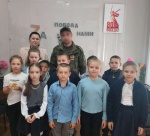 Романовские школьники встретились с участником специальной военной операции