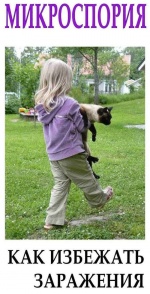 «ОСТОРОЖНО! СТРИГУЩИЙ ЛИШАЙ (МИКРОСПОРИЯ)»