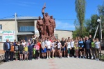 В р.п.Романовка прошла легкоатлетическая эстафета Кубок Победы