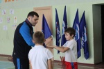26 декабря с спортивном зале Романовской средней школы состоялась встреча школьников с чемпионом мира по кикбоксингу Даци Дациевым