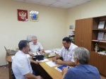 Глава района провел рабочую встречу.